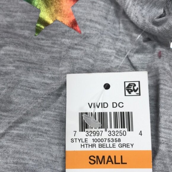 Inc Twisted Rainbow-Star T-Shirt - Picture 4 of 5